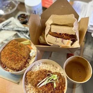 Chicken Katsu Curry Bowl