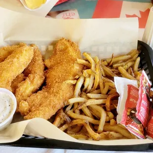 Chicken Tenders, Fries, &amp; Ranch Dip