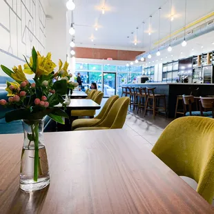 Lovely seating in a historic building