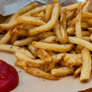 How about them fries? ( 2 orders pictured. $2.50 each) 8/2021