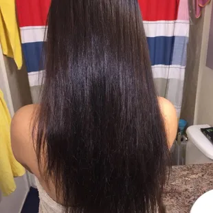 After picture. I did this &amp; it was my first time