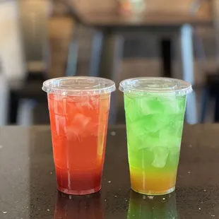 Energy drinks + vitamins C