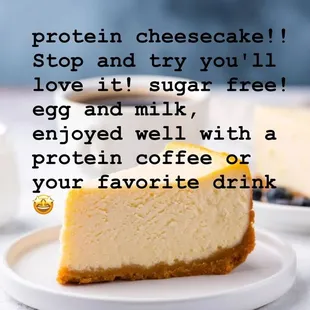 Protein cheesecake