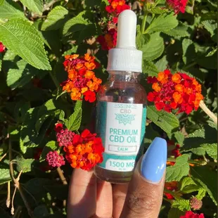 Our patients favorite Calm CBD OIL BLEND .