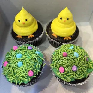 Easter cupcakes