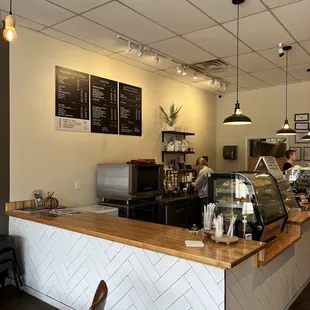 Front Counter and Cooler