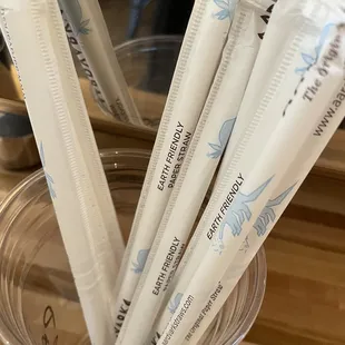 Sea turtle friendly straws