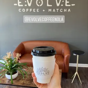 Lavender Matcha Latte