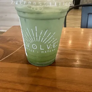 White Chocolate Iced Matcha