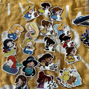 Super cute Disney stickers