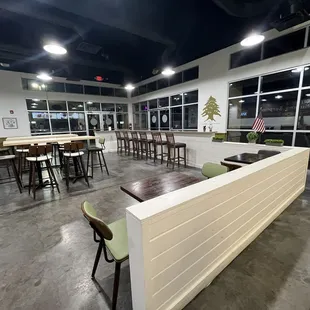 interior, sushi and sashimi