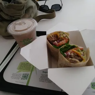 Wrap and shake