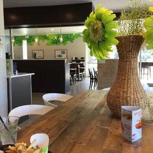 Dining area