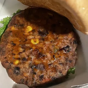 Chipotle Blackbean Burger
