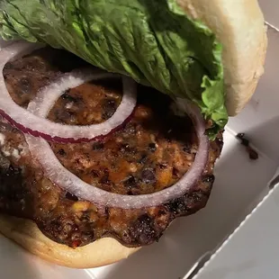 Chipotle Blackbean Burger