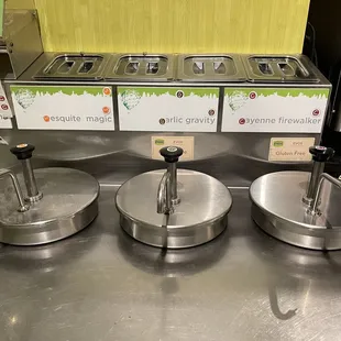 Ketchup station