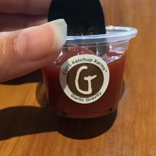 Garlic ketchup fire