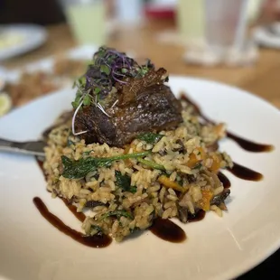 Short Rib Risotto