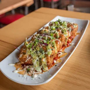 Crispy Lasagna Fritters