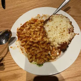 Chicken Parmesan Entree