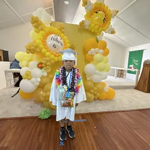 Graduation ceremony has been done for 20 years.