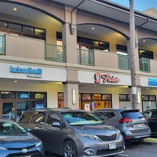 Some of the businesses at the Ewa Pointe Marketplace.