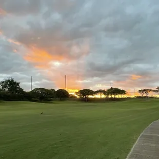#4 fairway and (halfway to) green