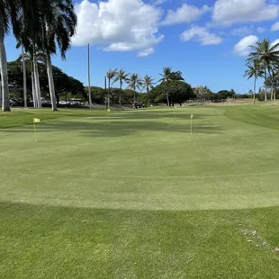 practice putting green