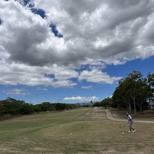 Hole #1 with Papa