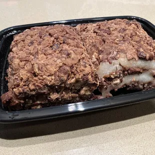 Red bean and glutinous rice cake