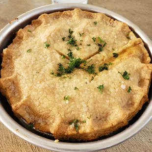 Homemade pit pie  4 stars