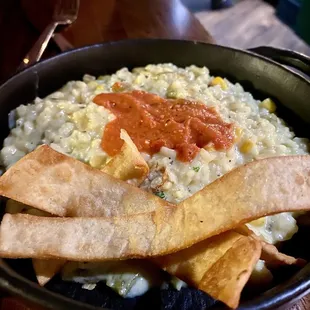 Green Chile Corn Risotto