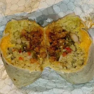 Chorizo Burrito