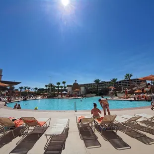 Pool near entrance