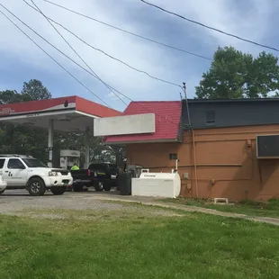 This is where you go to get the food.