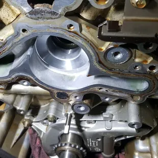 Water pump in 2010 Lincoln MKT