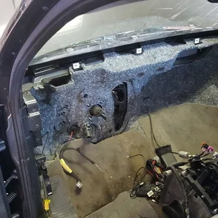 Replaced heater core in this 2009 Chevy Traverse.
