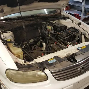Replaced engine in 1997 Malibu.