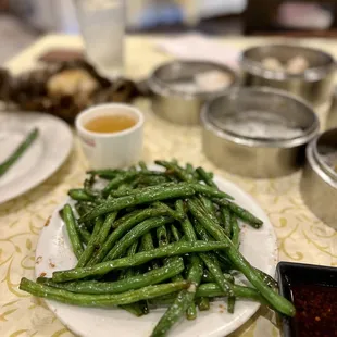 Green beans were excellent today.