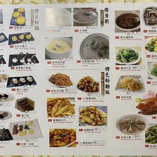 New menu back right side