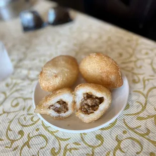 These pork footballs... are so good! What are they officially called????