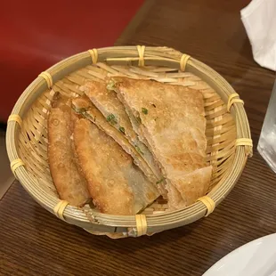 Pastrami Scallion Pancake Roll
