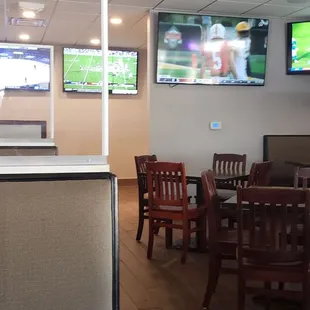 Nearly empty outside, &amp; inside,!