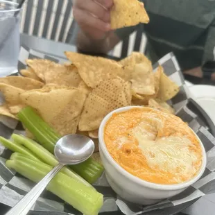 Buffalo chicken dip