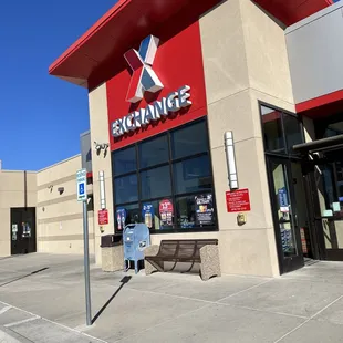 the front of a restaurant