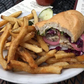 Smoked Chicken Torta Sandwich