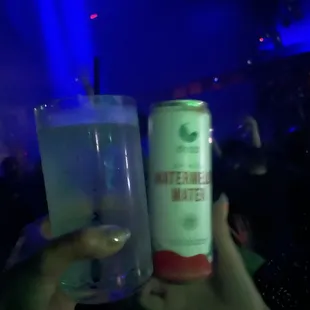 $30 of Redbull and vodka and $19 terrible cucumber taste drink