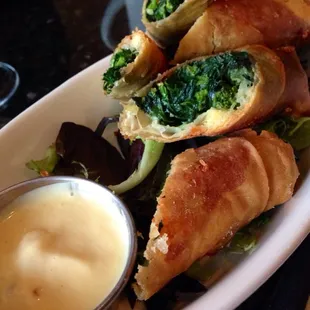 Broccoli Rabe Spring Rolls