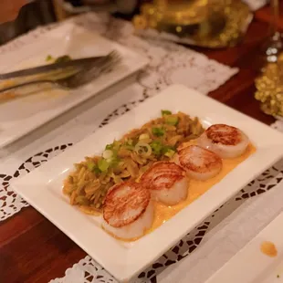 Grilled Sea Scallop Tapas