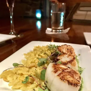 Grilled Sea Scallop Tapas